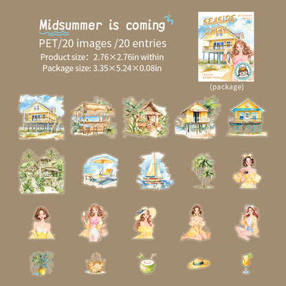 #02179 Ocean Side Series Sticker