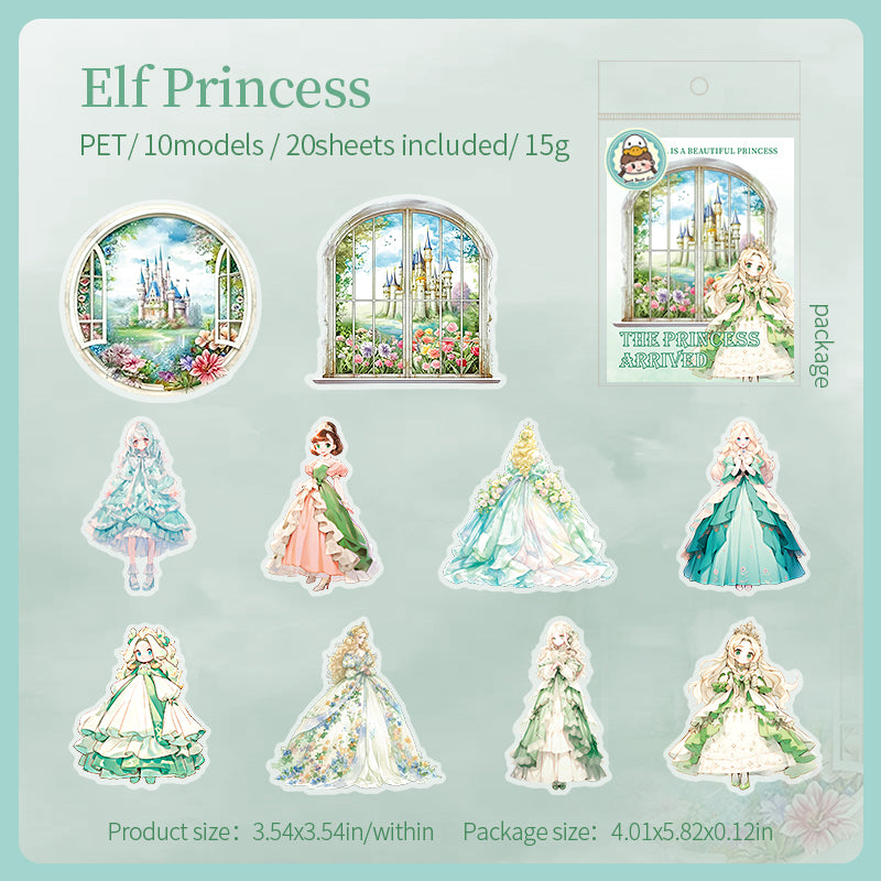 #02522 Princess Series Sticker