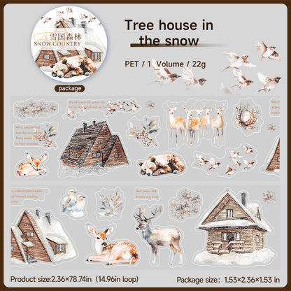 #03024 Snow Country Forest Series Tape