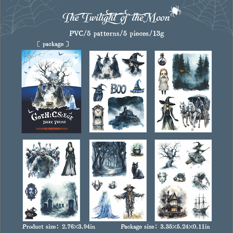 #02228 Gothic Rave Party Series Sticker