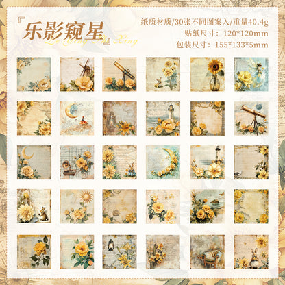 #02865 Flower Diary Series Paper