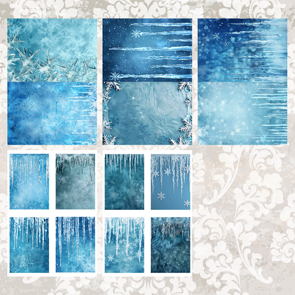 #5A99 POI Print A5 Cardstock Paper Set 10 Pcs