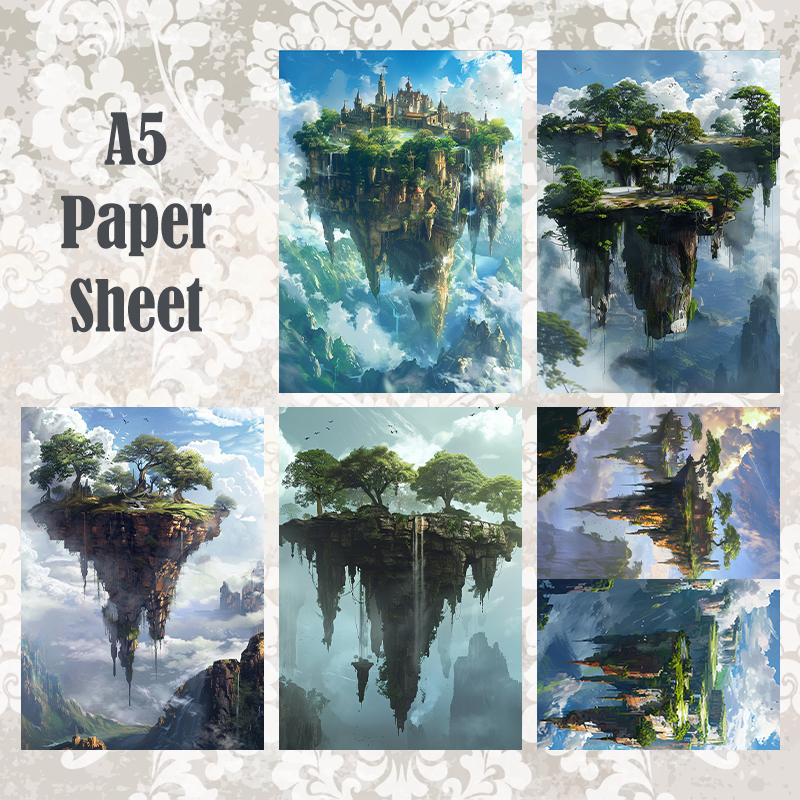 #9 POI Print A5 Cardstock Paper Set 10 Pcs