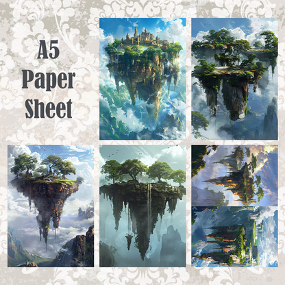 #9 POI Print A5 Cardstock Paper Set 10 Pcs