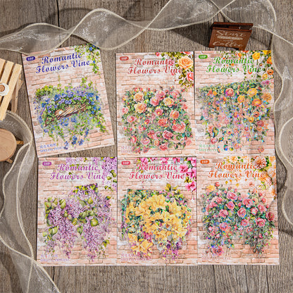 #02581 Romantie Flower Series Sticker
