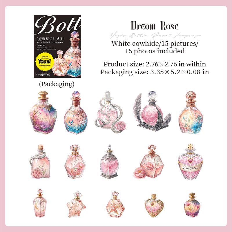 #02662 Magical Bottle Series Sticker