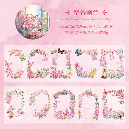 #03075 Butterfly Flower Frame Series Tape