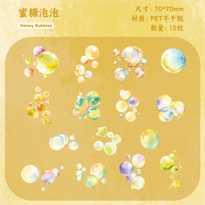 #02873 Fantasy Bubble Series Sticker