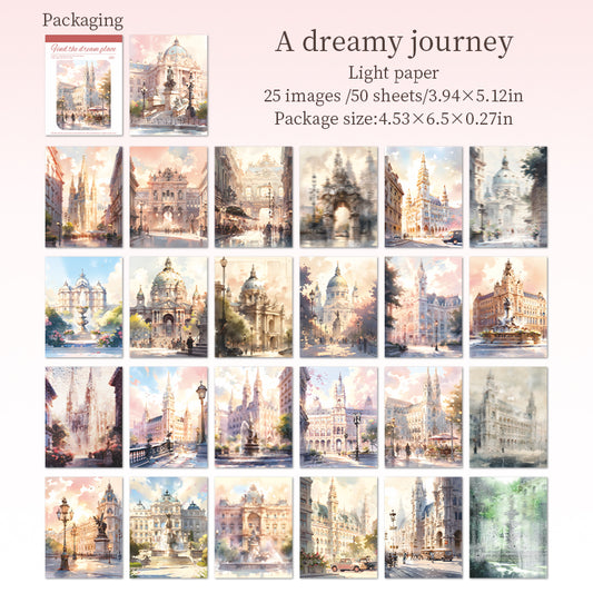 #02429 Jounery Scenery Series Sticker