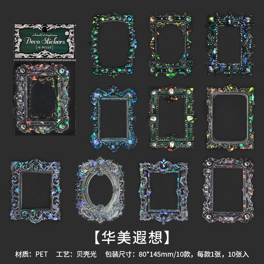 #02399 Jewelry Frame Series Sticker