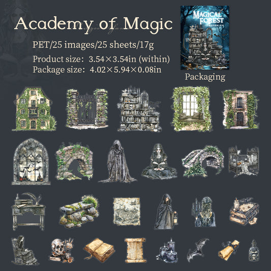 #02520 Magical Forest Series Sticker