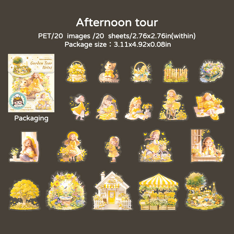 #02566 Happy Garden Series Sticker