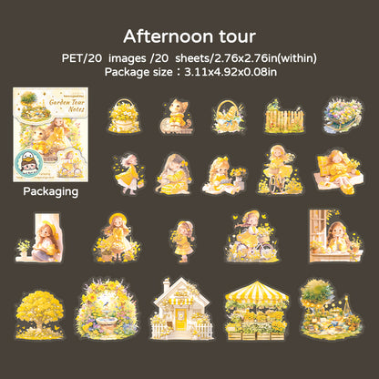 #02566 Happy Garden Series Sticker