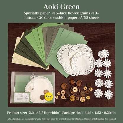 ##02097 Lace Handcraft Series material