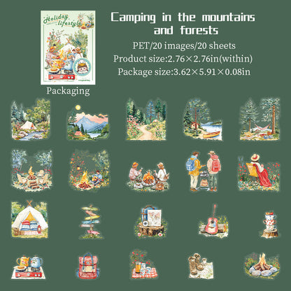 #02561 Vacation Series Sticker