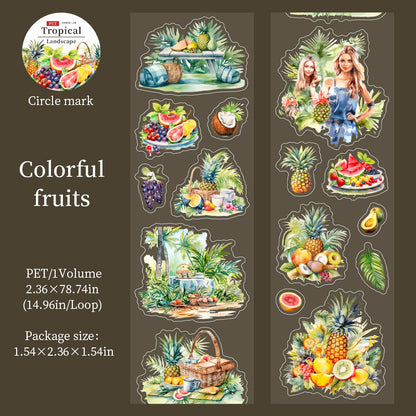 #03092 Tropical Island/Animal  Series Tape