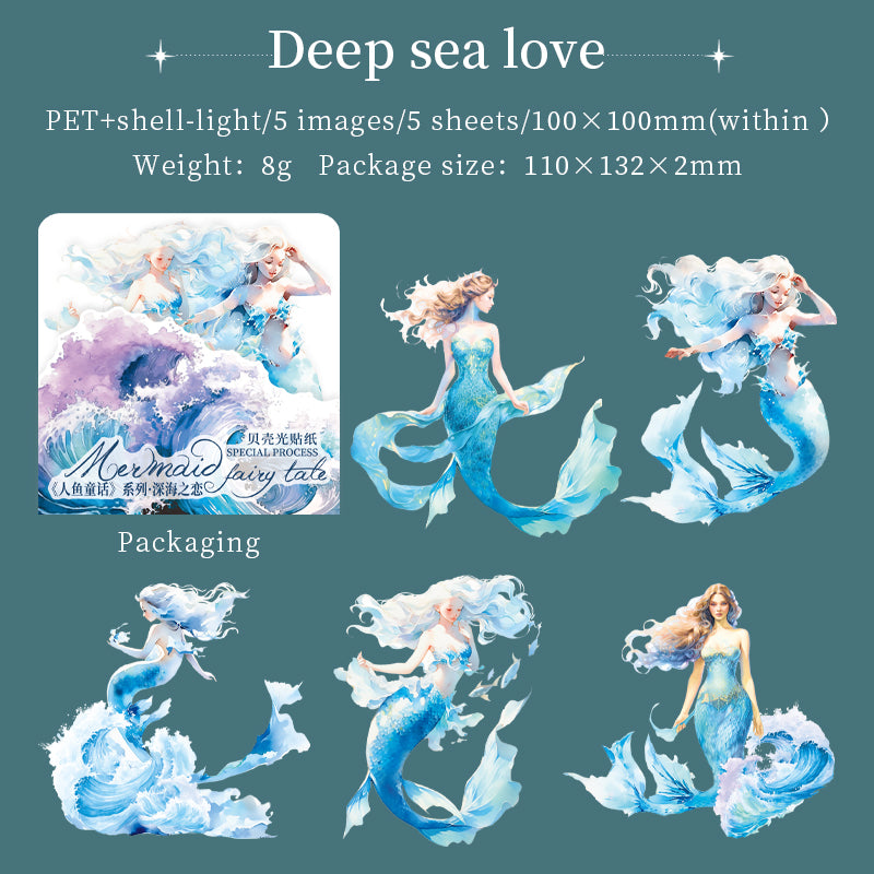 #02528 Mermaid Fairytale Series Sticker