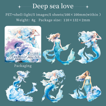 #02528 Mermaid Fairytale Series Sticker