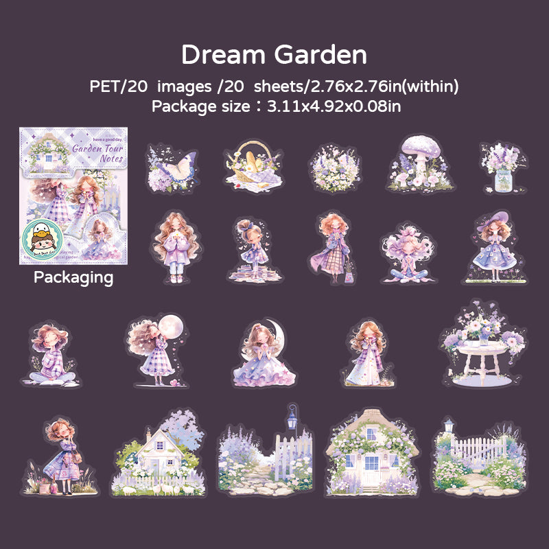 #02566 Happy Garden Series Sticker