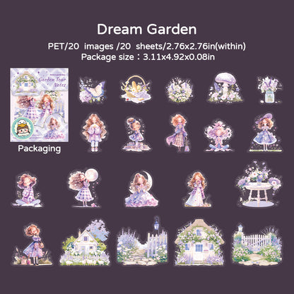 #02566 Happy Garden Series Sticker