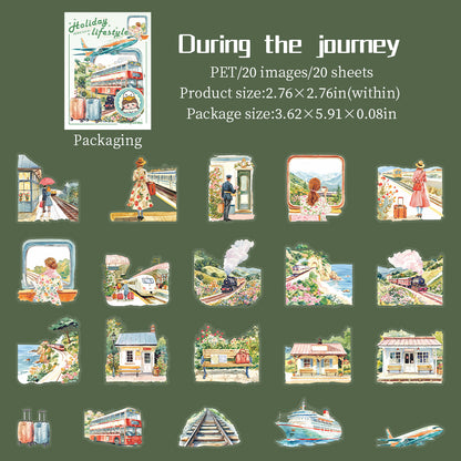 #02561 Vacation Series Sticker