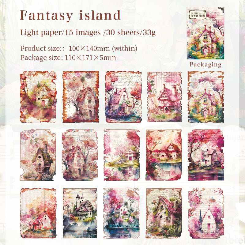 #02442 Fairys Castle Series Sticker