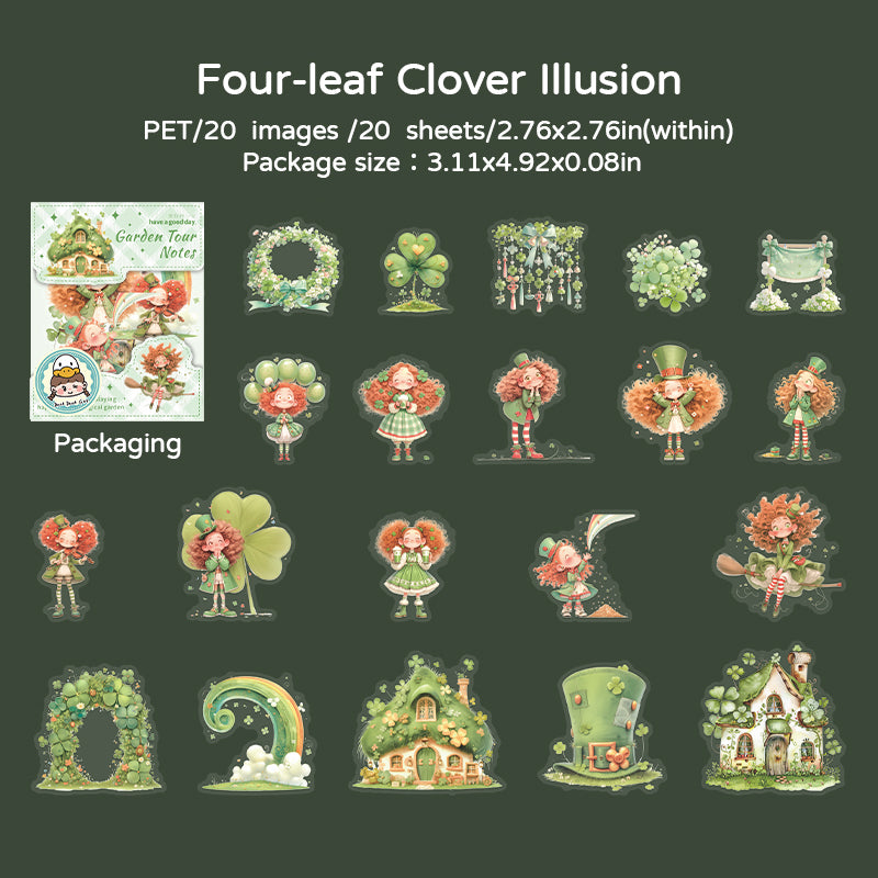 #02566 Happy Garden Series Sticker