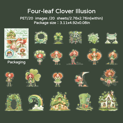 #02566 Happy Garden Series Sticker