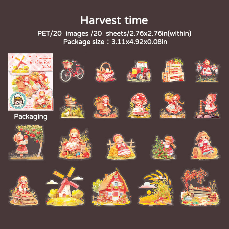 #02566 Happy Garden Series Sticker
