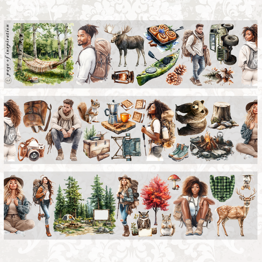 #M44 Customized PET Tape Camp