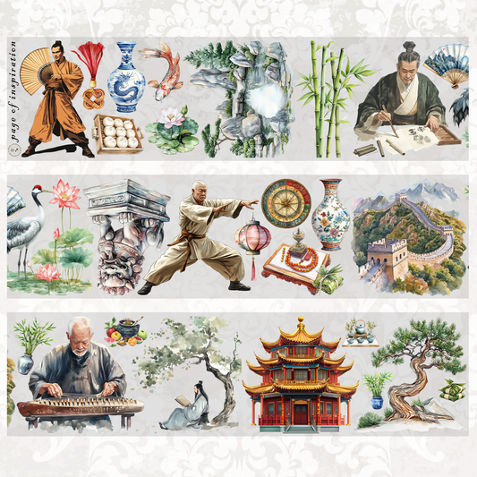 #M45 Customized PET Tape Traditional Chinese