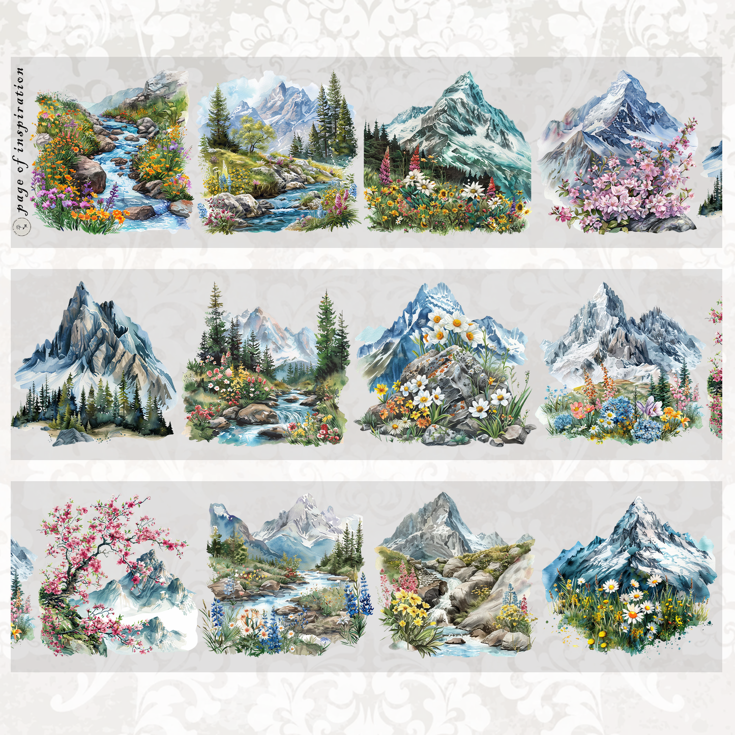 #M51 Customized PET Tape Mountain
