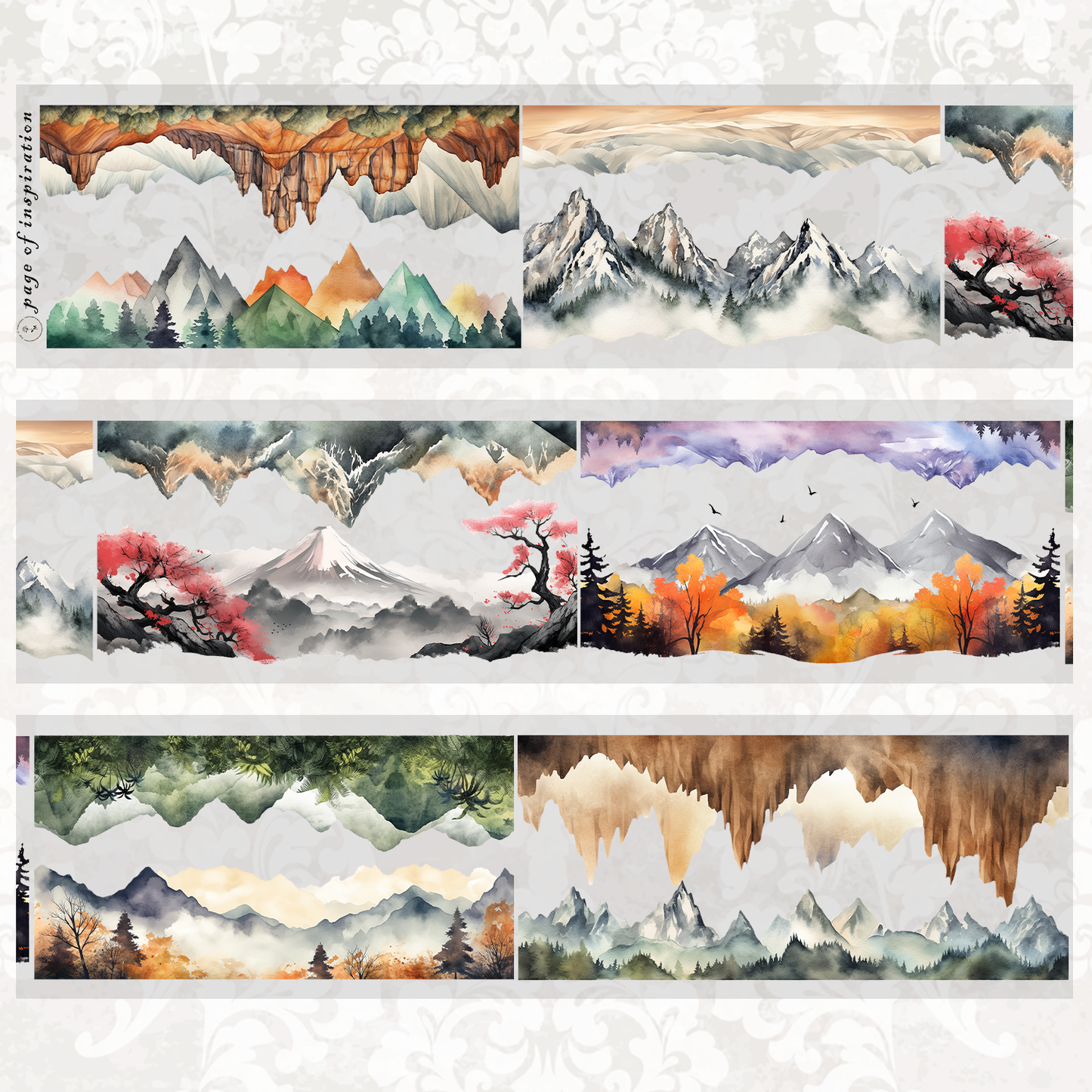 #M58 Customized PET Tape Mountain