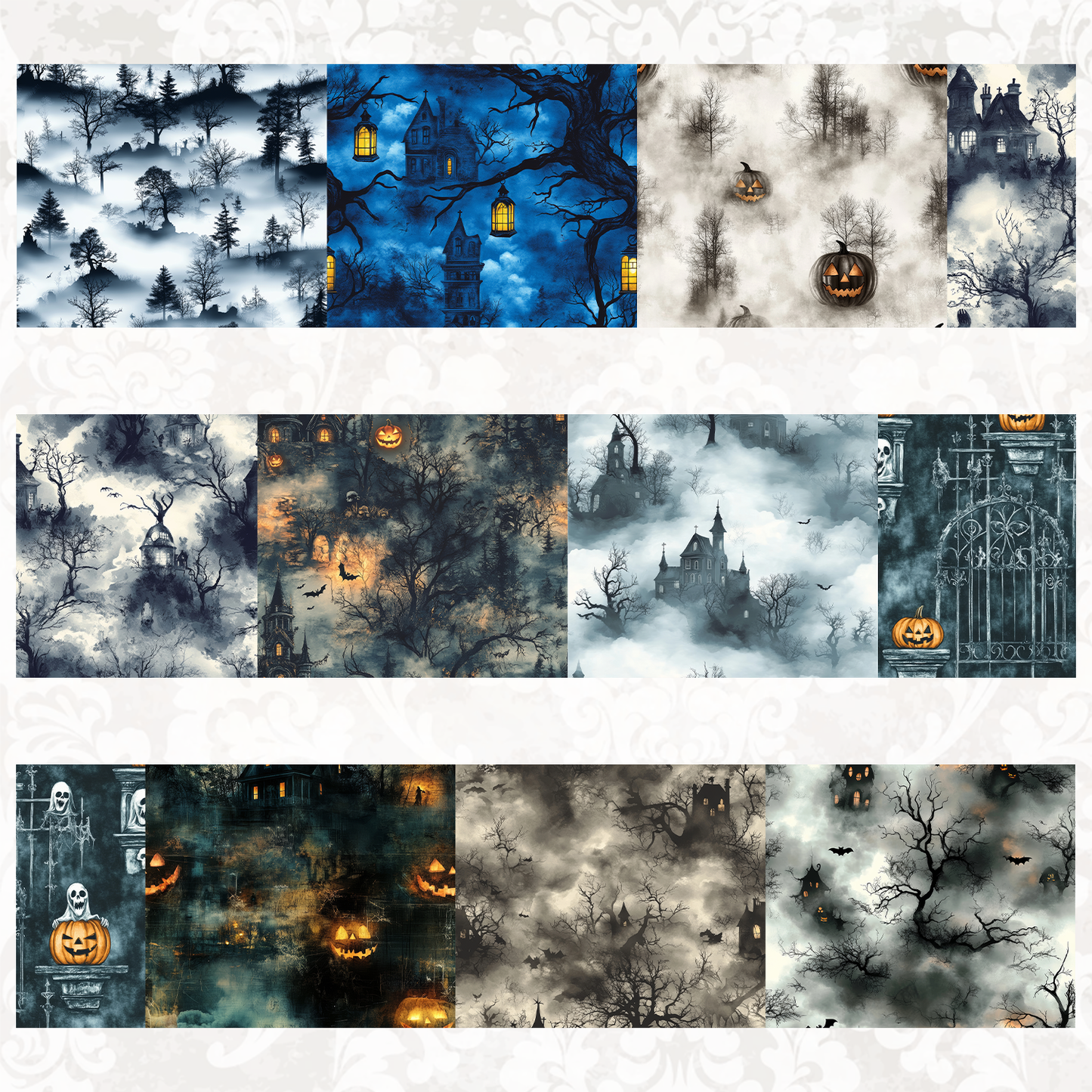 #M67 Customized PET Tape Gothic  Graveyard