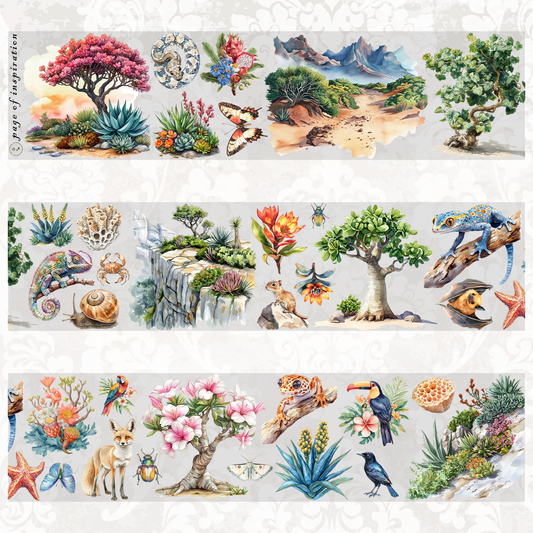 #M71 Customized PET Tape Animal