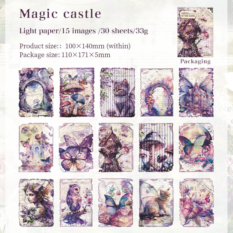 #02442 Fairys Castle Series Sticker