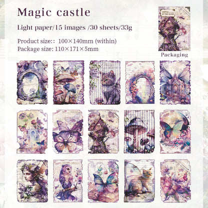 #02442 Fairys Castle Series Sticker