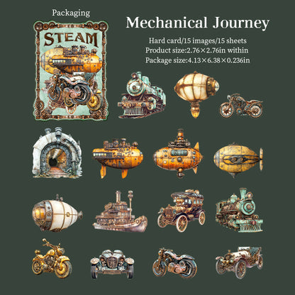 #02876 Fantasy Steampunk Series Sticker