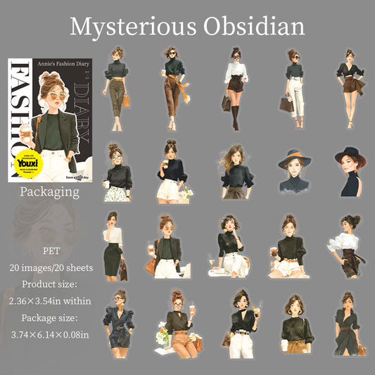 #02877 Annies Diary Series Sticker
