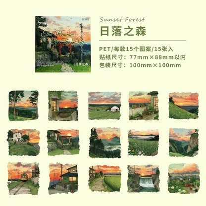 #20019 Dawn Series Sticker