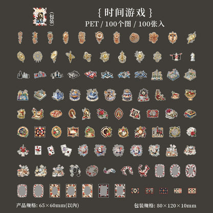 #20181 Alice Time Game Series Sticker Box