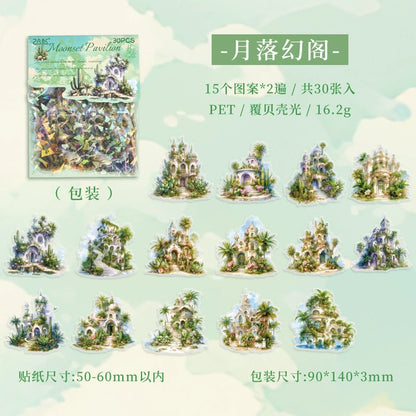 #20258 Castle&House Series Sticker