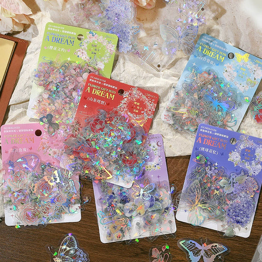 #20104 Shiny Flower Series Sticker