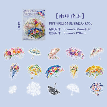 #20537 Blooms Animal Series Sticker