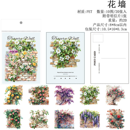 #20395 Spring Flower Series Sticker