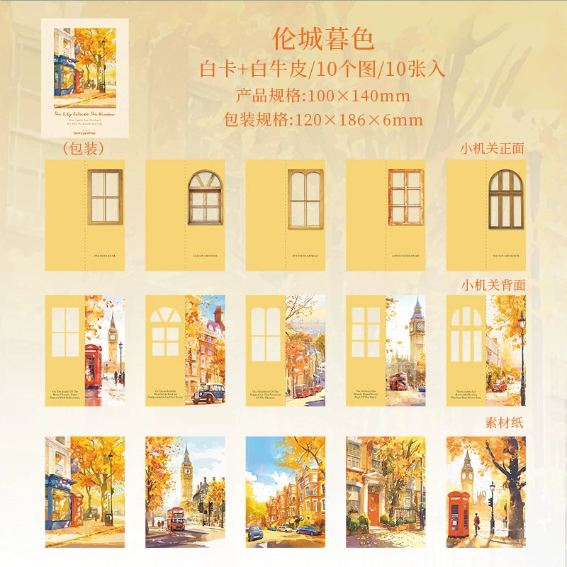 #02960 Window Scenery Series Sticker