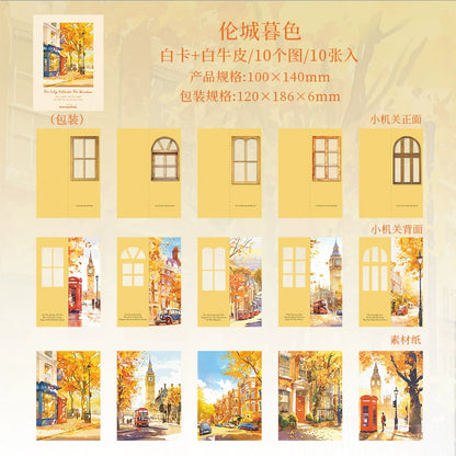 #02960 Window Scenery Series Sticker