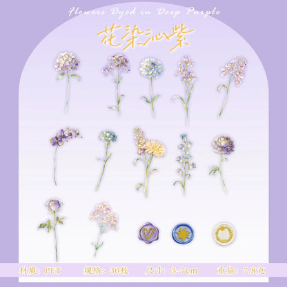 #20477 Flower Series Sticker