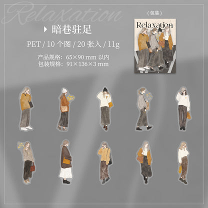 #02973 Relaxation Series Sticker