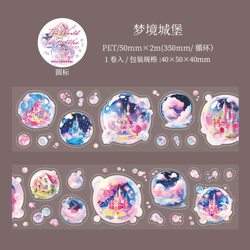 #03242 Wrolds in Bubble Precut Series Tape